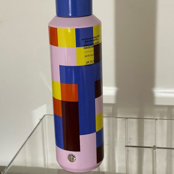 💚NWT STARBUCKS Target LE 2021 Summer, Rare, Stainless S Pixels Water Bottle - Picture 3 of 7